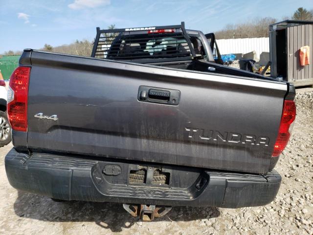 5TFCY5F12EX017755 - 2014 TOYOTA TUNDRA DOUBLE CAB SR/SR5 GRAY photo 6