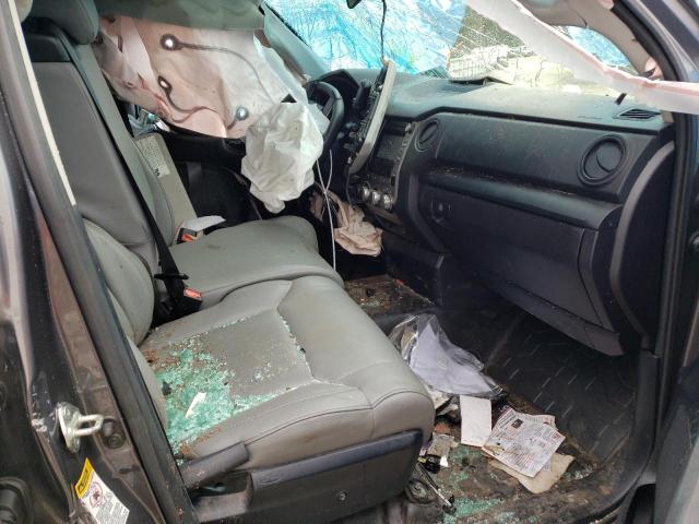 5TFCY5F12EX017755 - 2014 TOYOTA TUNDRA DOUBLE CAB SR/SR5 GRAY photo 7