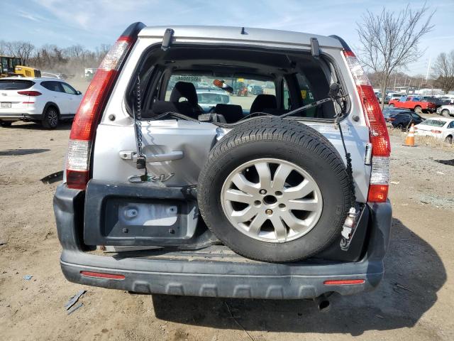 SHSRD78815U333422 - 2005 HONDA CR-V EX SILVER photo 6