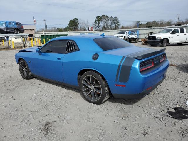 2C3CDZFJ7GH254952 - 2016 DODGE CHALLENGER R/T SCAT PACK BLUE photo 2