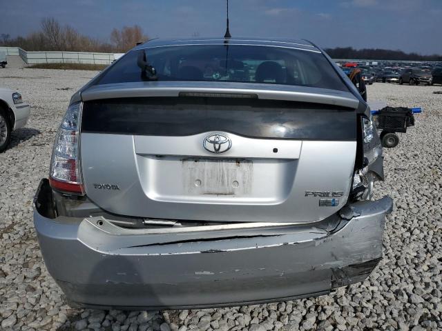 JTDKB20U883347068 - 2008 TOYOTA PRIUS SILVER photo 6