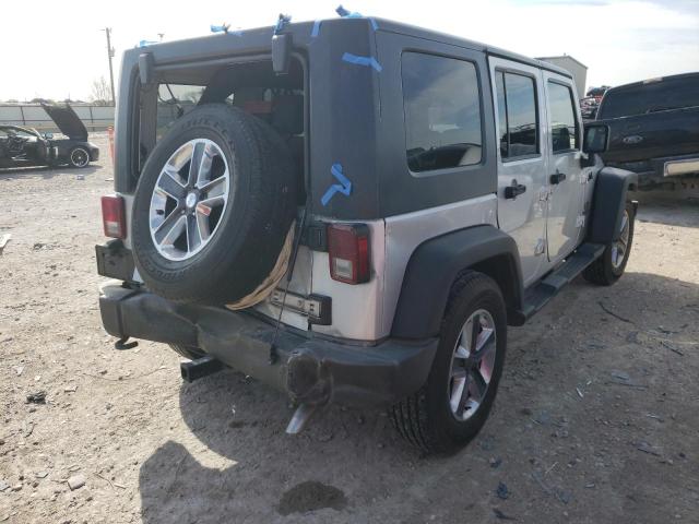 1J4GB39159L761778 - 2009 JEEP WRANGLER U X SILVER photo 3