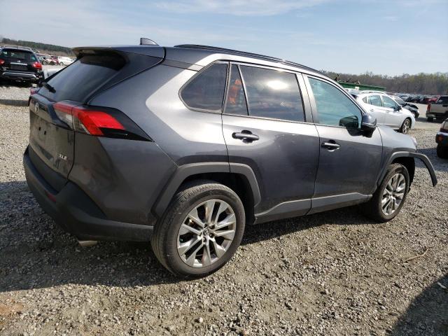 2T3C1RFV5MC093828 - 2021 TOYOTA RAV4 XLE PREMIUM GRAY photo 3