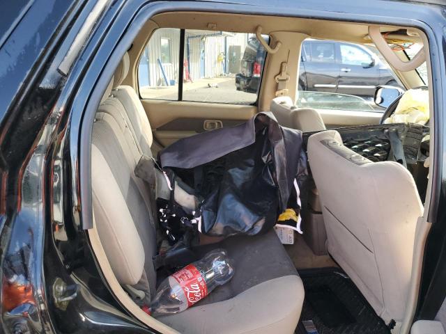 JN8DR07X81W506317 - 2001 NISSAN PATHFINDER LE შავი ფოტო 11