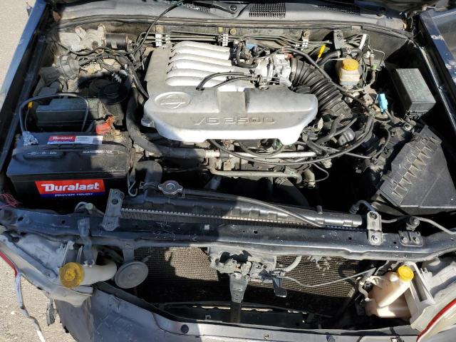 JN8DR07X81W506317 - 2001 NISSAN PATHFINDER LE შავი ფოტო 12