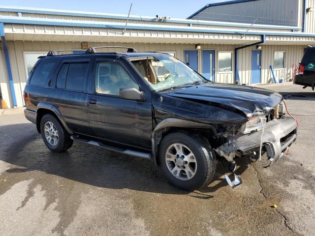 JN8DR07X81W506317 - 2001 NISSAN PATHFINDER LE შავი ფოტო 4