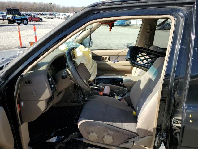 JN8DR07X81W506317 - 2001 NISSAN PATHFINDER LE შავი ფოტო 7