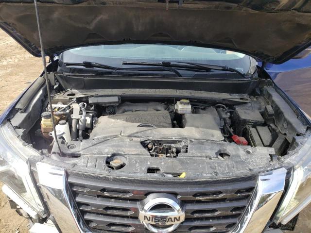 5N1DR2MM4JC643706 - 2018 NISSAN PATHFINDER S 蓝色 照片 12