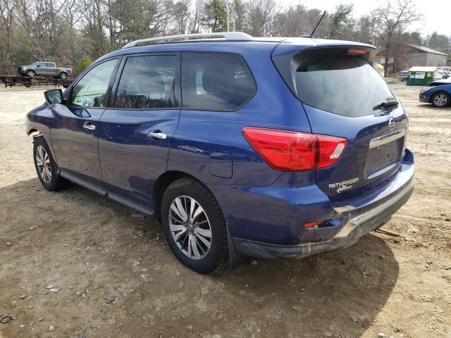 5N1DR2MM4JC643706 - 2018 NISSAN PATHFINDER S 蓝色 照片 2