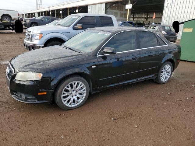 WAUAF78E98A147156 - 2008 AUDI A4 2.0T BLACK photo 1