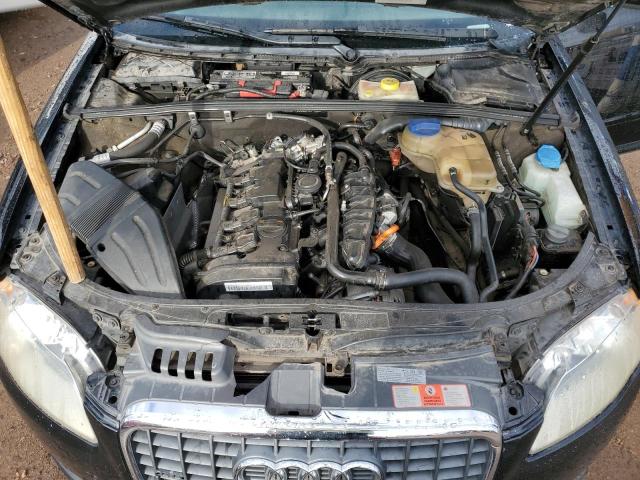 WAUAF78E98A147156 - 2008 AUDI A4 2.0T BLACK photo 11