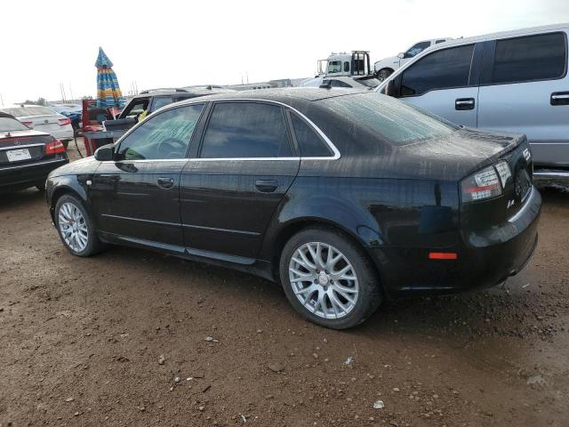 WAUAF78E98A147156 - 2008 AUDI A4 2.0T BLACK photo 2