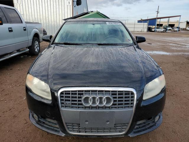 WAUAF78E98A147156 - 2008 AUDI A4 2.0T BLACK photo 5
