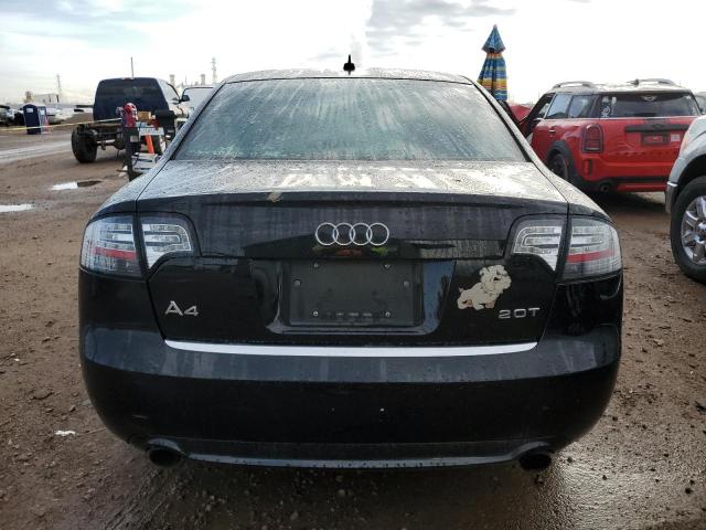 WAUAF78E98A147156 - 2008 AUDI A4 2.0T BLACK photo 6