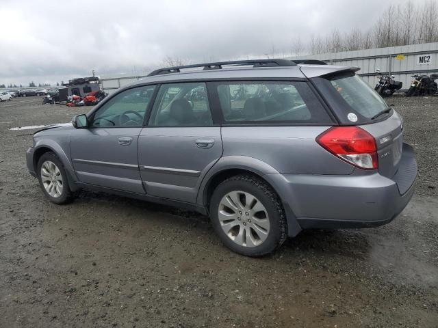 4S4BP63C386314324 - 2008 SUBARU OUTBACK 2.5XT LIMITED SILVER photo 2