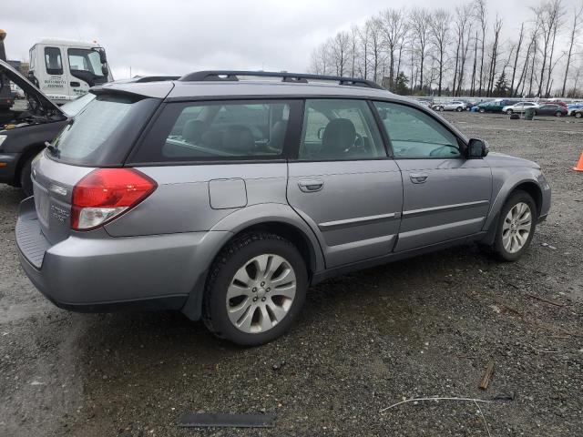 4S4BP63C386314324 - 2008 SUBARU OUTBACK 2.5XT LIMITED SILVER photo 3