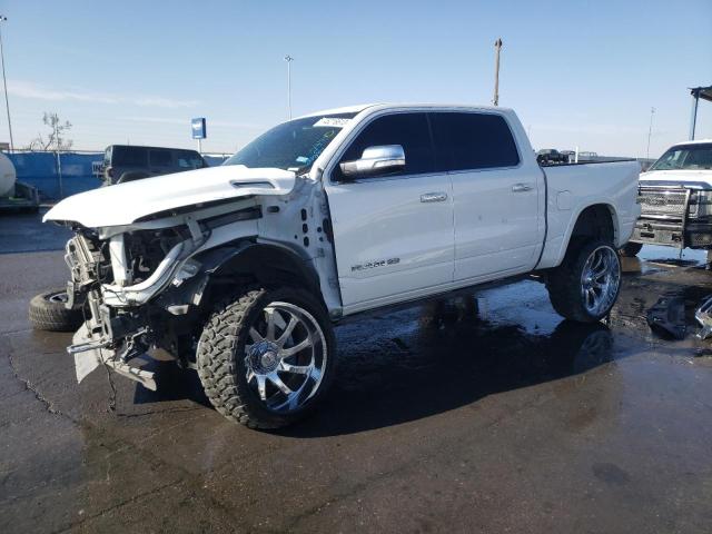 1C6SRFKT6KN764800 - 2019 RAM 1500 LONGHORN WHITE photo 1