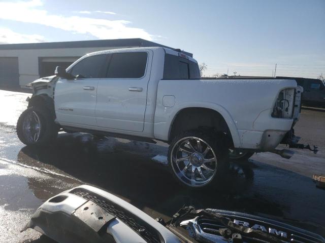 1C6SRFKT6KN764800 - 2019 RAM 1500 LONGHORN WHITE photo 2