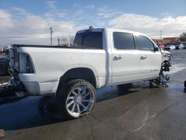 1C6SRFKT6KN764800 - 2019 RAM 1500 LONGHORN WHITE photo 3