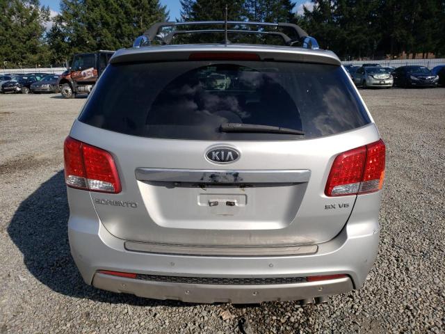 5XYKWDA25DG357091 - 2013 KIA SORENTO SX SILVER photo 6