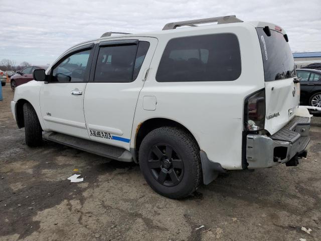 5N1AA08B06N739626 - 2006 NISSAN ARMADA SE WHITE photo 2