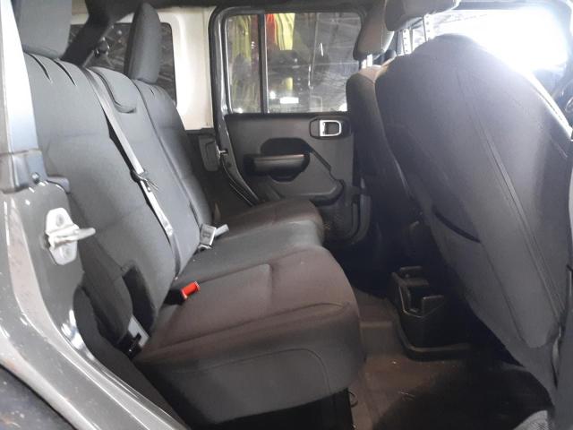 1C4HJXDG1KW599197 - 2019 JEEP WRANGLER U SPORT ნაცრისფერი ფოტო 10