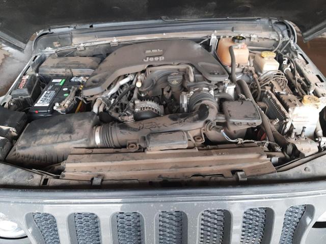 1C4HJXDG1KW599197 - 2019 JEEP WRANGLER U SPORT ნაცრისფერი ფოტო 11