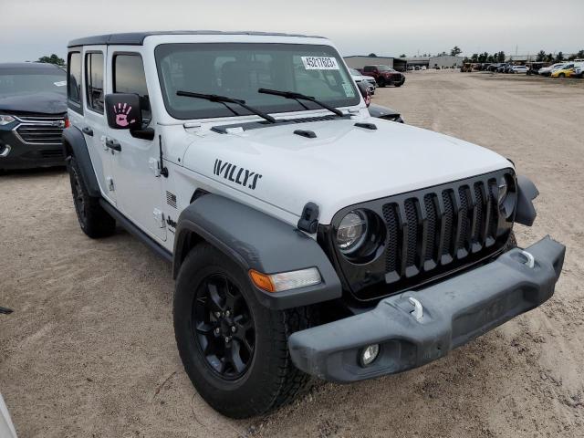 1C4HJXDN0LW207682 - 2020 JEEP WRANGLER U SPORT თეთრი ფოტო 4