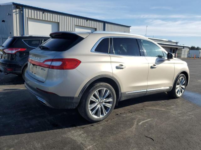 2LMPJ8LP6HBL31324 - 2017 LINCOLN MKX RESERVE TAN photo 3