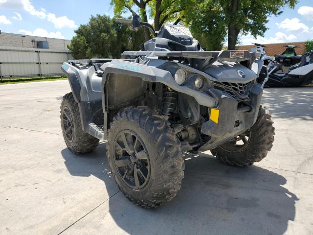 3JBLGAU44NJ000250 - 2022 CAN-AM OUTLANDER 850 GRAY photo 10