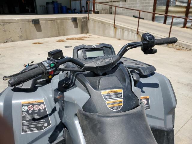 3JBLGAU44NJ000250 - 2022 CAN-AM OUTLANDER 850 GRAY photo 7