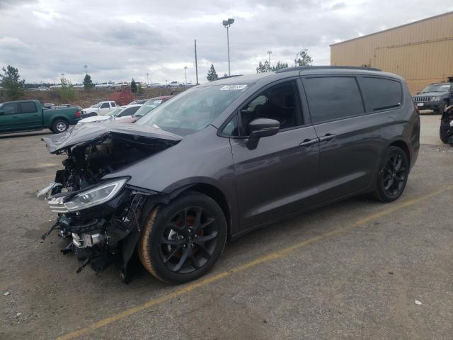 2C4RC1BG3NR134433 - 2022 CHRYSLER PACIFICA TOURING L GRAY photo 1