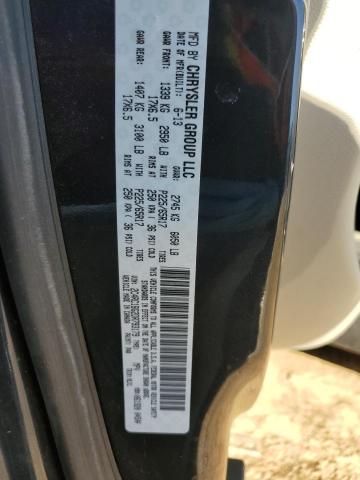 2C4RC1BG2DR793179 - 2013 CHRYSLER TOWN & COU TOURING BLUE photo 13