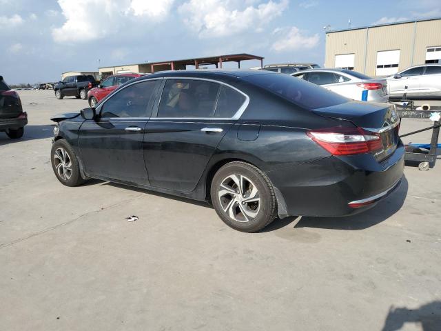 1HGCR2F3XHA303360 - 2017 HONDA ACCORD LX BLACK photo 2