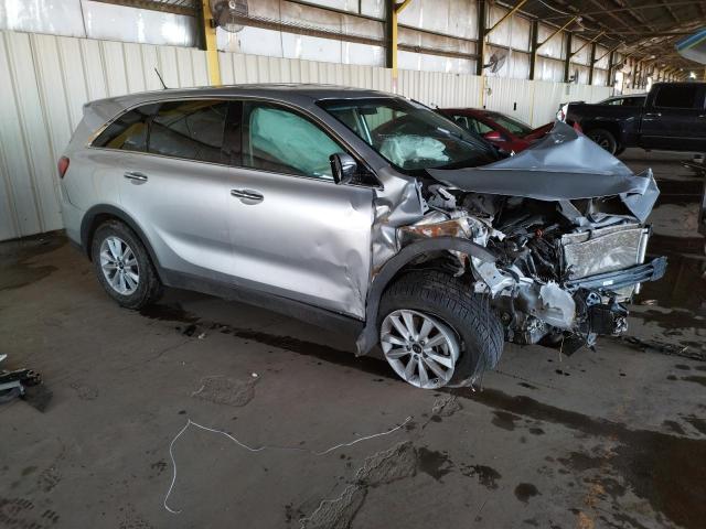 5XYPG4A35KG581504 - 2019 KIA SORENTO L SILVER photo 4