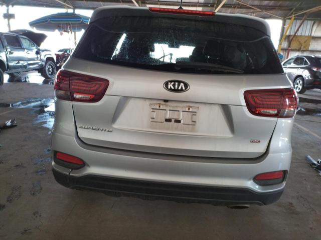 5XYPG4A35KG581504 - 2019 KIA SORENTO L SILVER photo 6