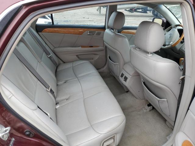 4T1BK36B46U118790 - 2006 TOYOTA AVALON XL BURGUNDY photo 10