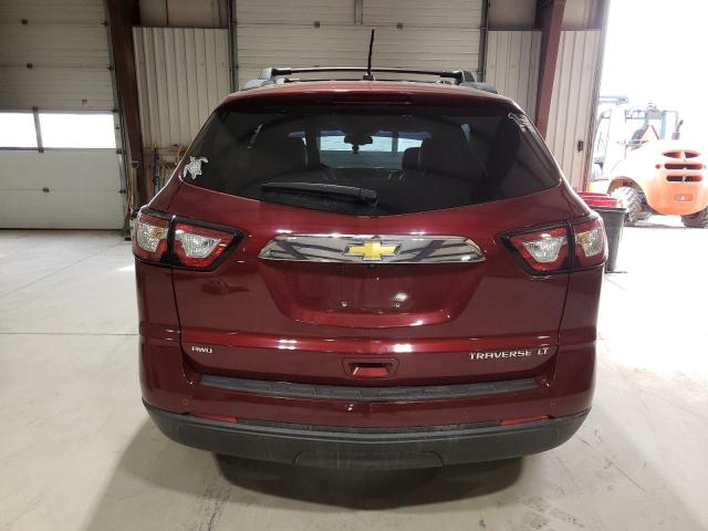 1GNKVHKD7FJ237376 - 2015 CHEVROLET TRAVERSE LT MAROON photo 6