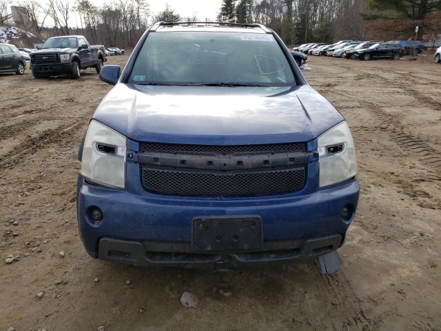 2CNDL83F996217442 - 2009 CHEVROLET EQUINOX LTZ BLUE photo 5