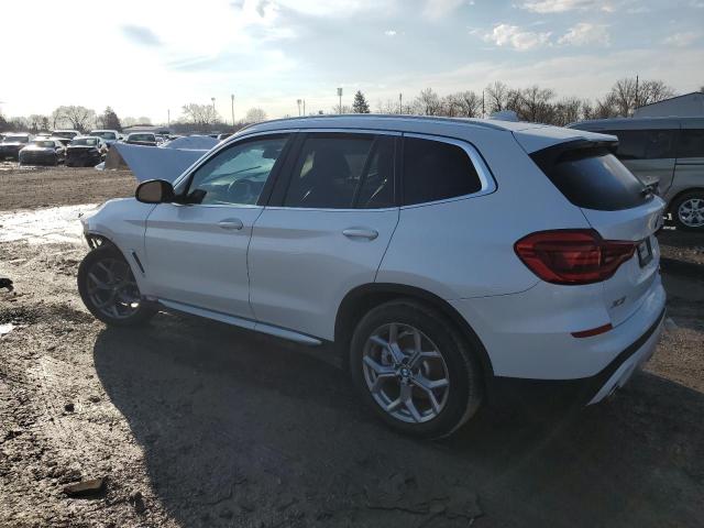 5UXTY5C02L9B28420 - 2020 BMW X3 XDRIVE30I WHITE photo 2