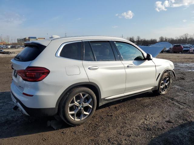 5UXTY5C02L9B28420 - 2020 BMW X3 XDRIVE30I WHITE photo 3