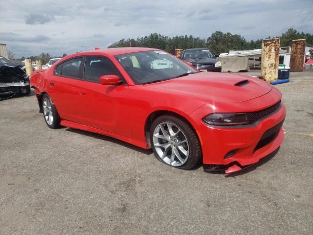 2C3CDXHG3NH169674 - 2022 DODGE CHARGER GT RED photo 4