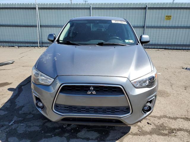 4A4AR3AU9FE058268 - 2015 MITSUBISHI OUTLANDER ES SILVER photo 5