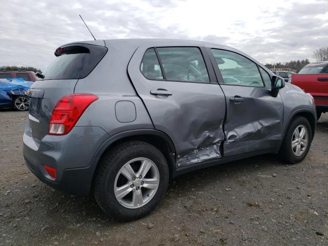 3GNCJKSB4LL246455 - 2020 CHEVROLET TRAX LS GRAY photo 3