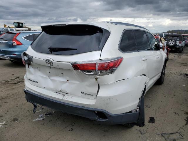 5TDJKRFH0ES024108 - 2014 TOYOTA HIGHLANDER XLE Սպիտակ լուսանկար 3