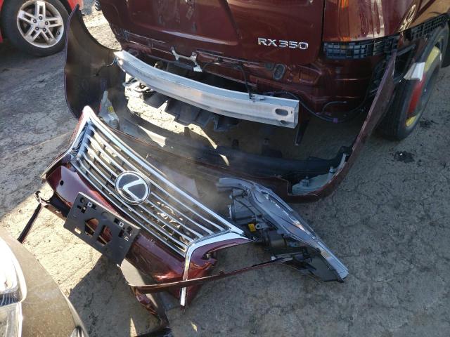 2T2BK1BA1DC199078 - 2013 LEXUS RX 350 BASE BURGUNDY photo 13