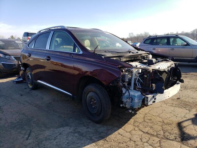 2T2BK1BA1DC199078 - 2013 LEXUS RX 350 BASE BURGUNDY photo 4