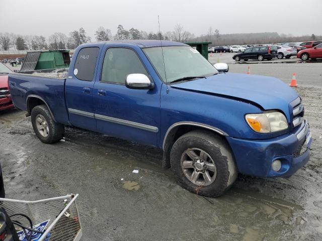 5TBRT34186S478331 - 2006 TOYOTA TUNDRA ACCESS CAB SR5 BLUE photo 4