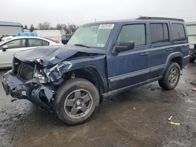 1J8HG48K58C232284 - 2008 JEEP COMMANDER SPORT Niebieski zdjęcie 1