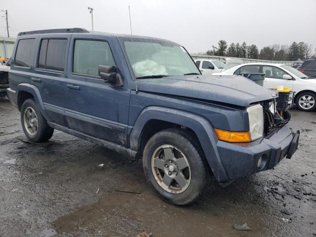 1J8HG48K58C232284 - 2008 JEEP COMMANDER SPORT Niebieski zdjęcie 4
